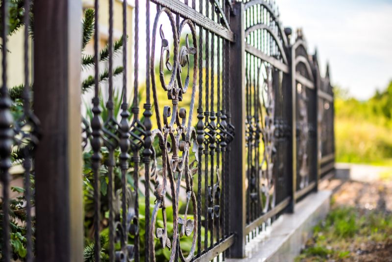 Gothic Iron Fence Installation in Alpharetta, GA