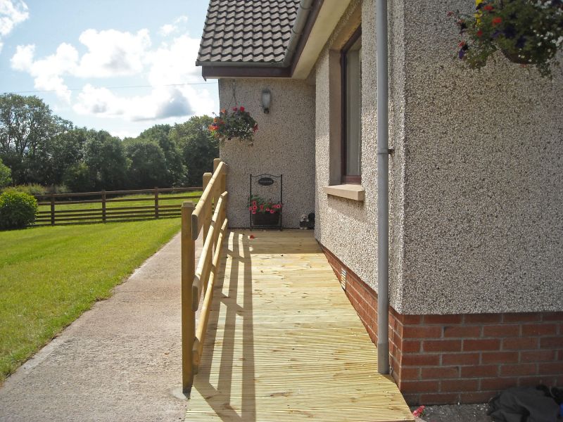 Accessible Ramp Installation in Conroe, TX