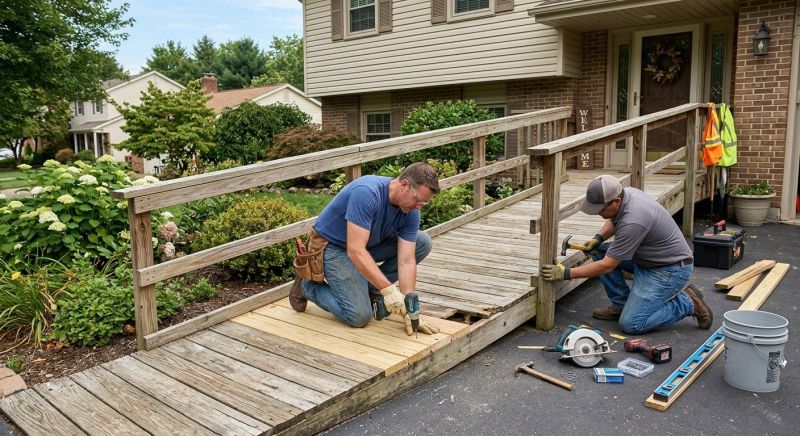 Ada Ramp Installation in Wilmington, NC