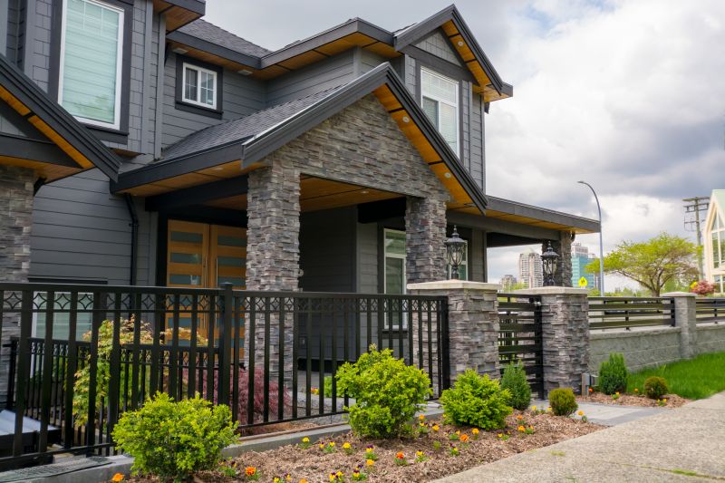 Black Metal Fence Installation in Grand Rapids, MI