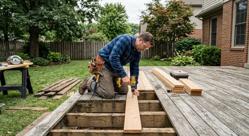 Deck Beam Repair in Redmond, WA