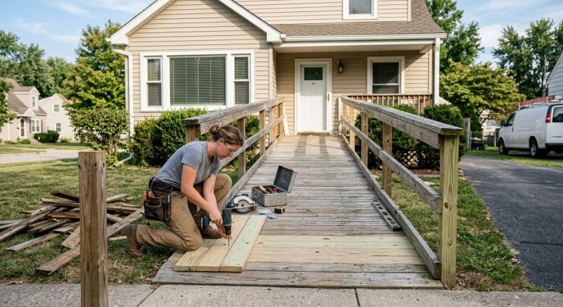 Disability Ramp Installation in Wilmington, NC