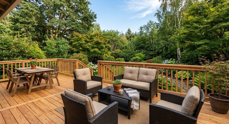 Hardwood Deck Installation in Redmond, WA