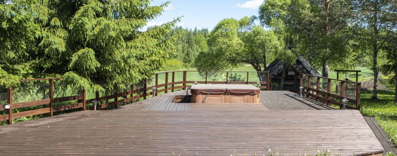 Hot Tub Deck Construction in Fairfield County, CT