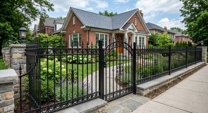 Iron Fence Installation in Alpharetta, GA