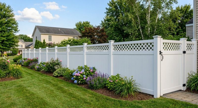 Pvc Lattice Fence Installation in St Louis, MO