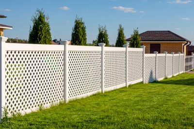 Pvc Lattice Fence Installation in South Houston, TX