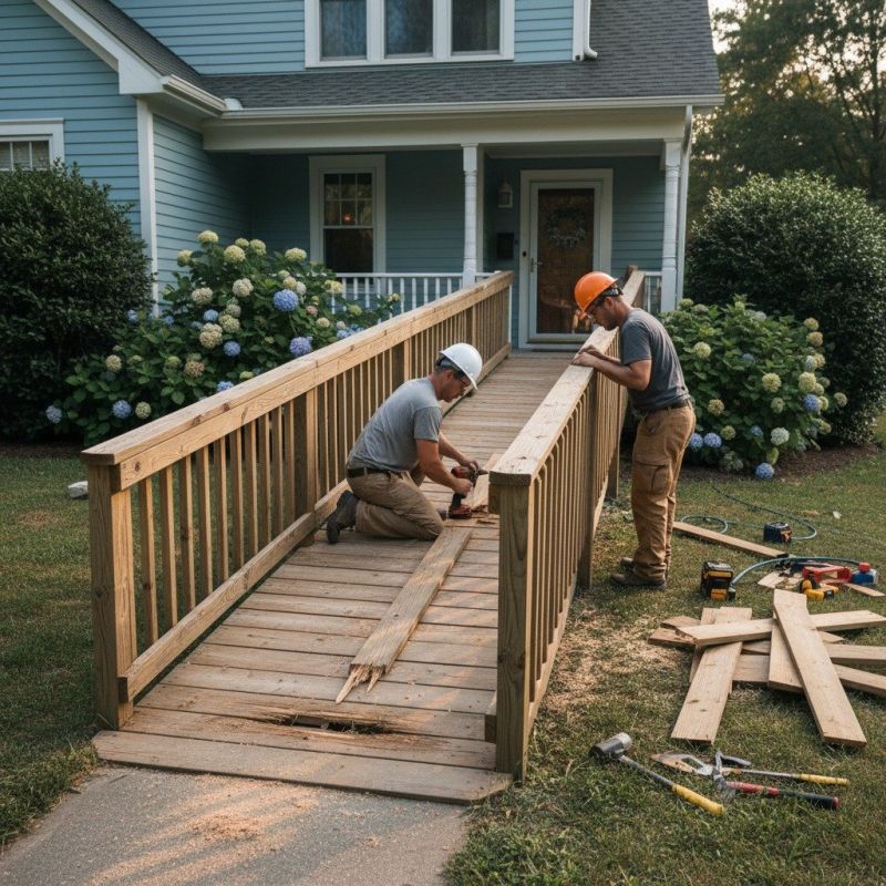 Stair Ramp Construction in Kansas City, KS