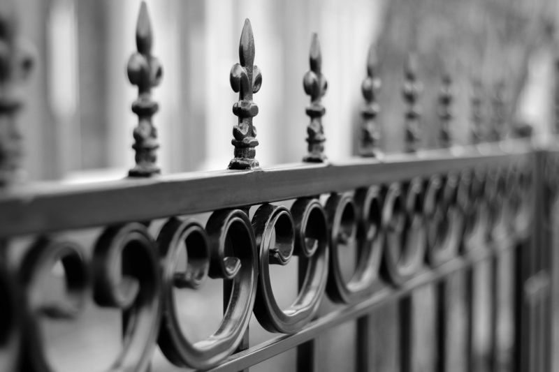 Steel Fence Construction in Alpharetta, GA