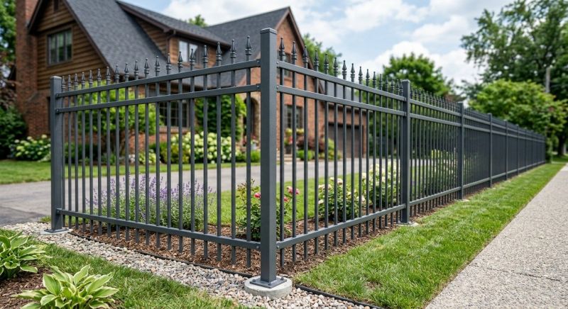 Steel Fence Construction in Des Moines, IA