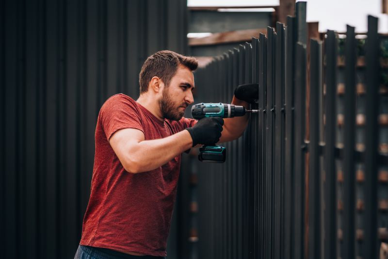 Steel Fence Replacement in Pearland, TX
