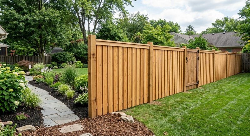 Treated Fence Installation in Roseville, CA