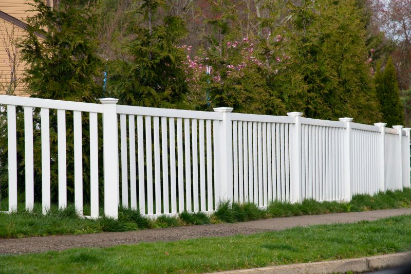 White Pvc Fence Installation in South Houston, TX