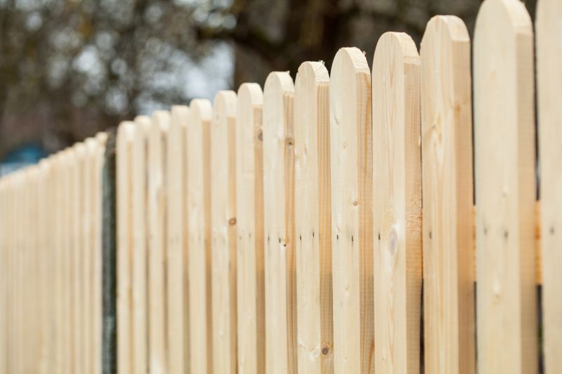 Wood Picket Fence Installation in Pearland, TX