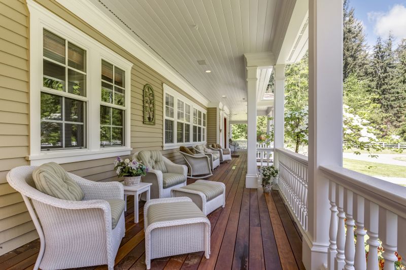 Wood Porch Construction in Boston, MA