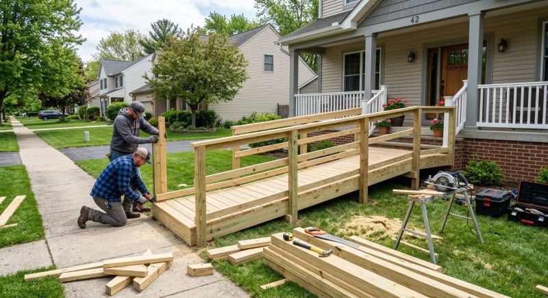 Wood Ramp Service in Kansas City, KS