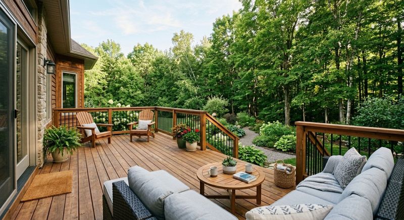 Wooden Patio Installation in Norwalk, CT