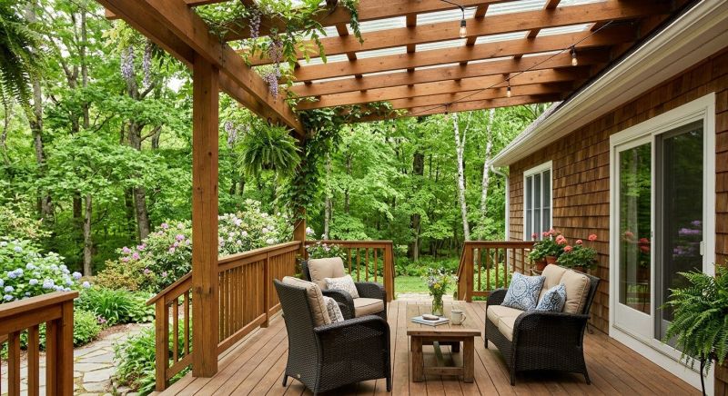 Wooden Veranda Construction in Stamford, CT